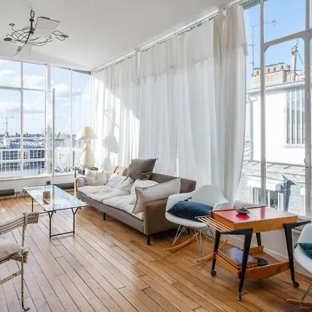 Apartman Artistic Flat With An Incredible View Close To Eiffel Tower - Welkeys Párizs